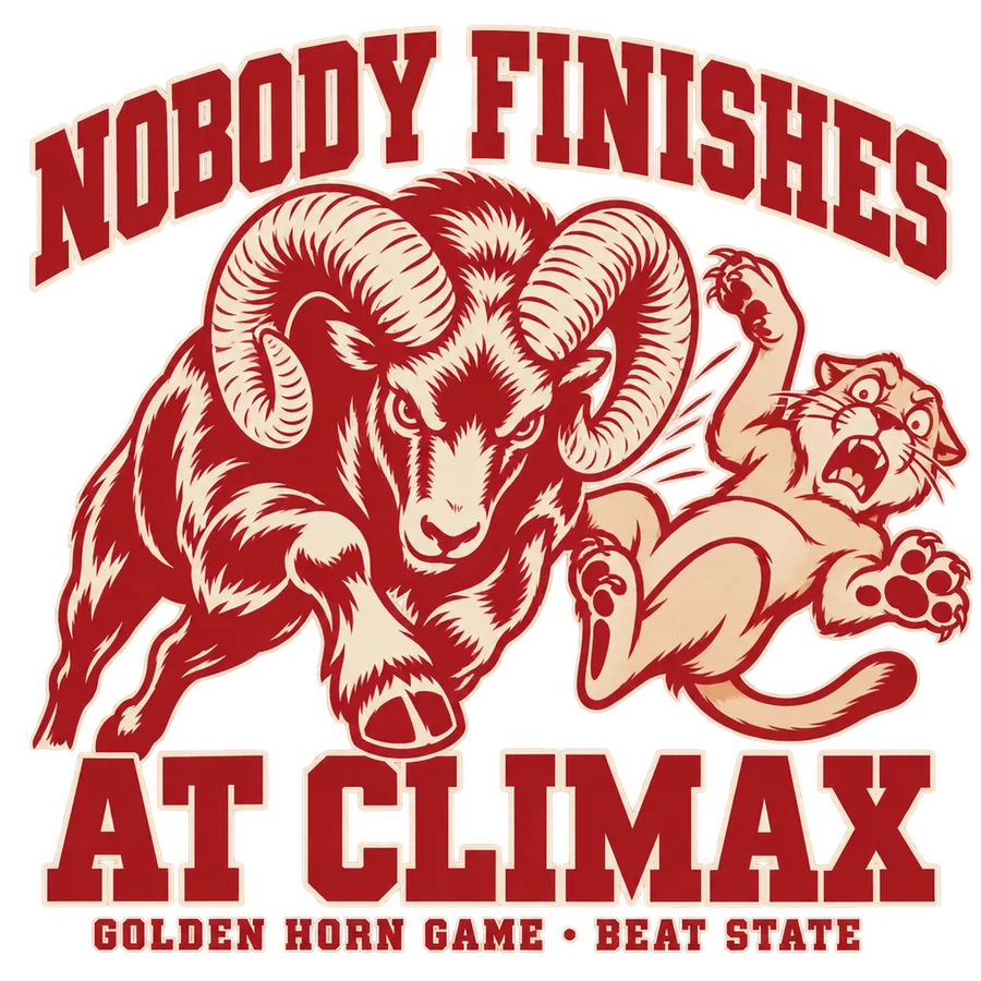 "Nobody Finishes at Climax" tee