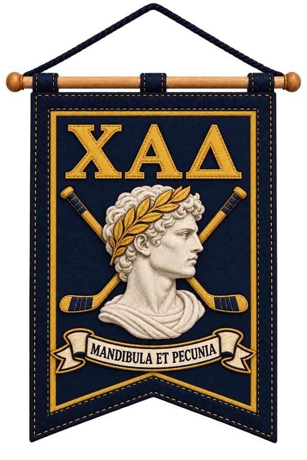Chi Alpha Delta house banner