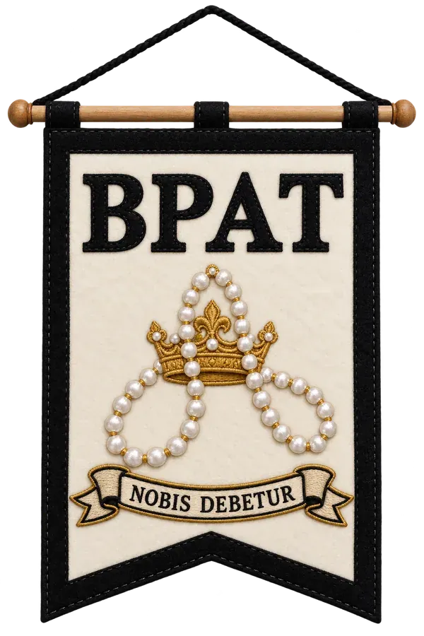 Beta Rho Alpha Tau house banner