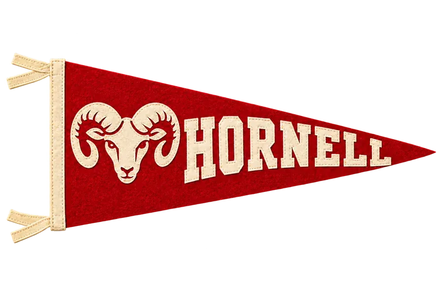 Felt dorm pennant